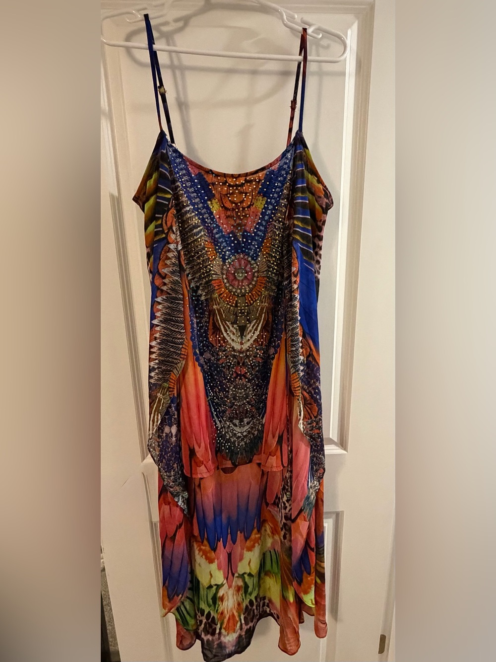La Moda Women’s size M dress with overlay. NWOT